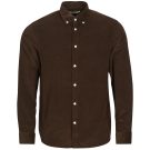 Langarmhemd Selected SLHREGDANNI CORD Braun Langarmhemden Herren - 1