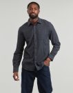 Chemise en flanelle Tommy Jeans TJM REG &agrave; manches longues, grise, pour homme - 2