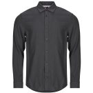 Chemise en flanelle Tommy Jeans TJM REG &agrave; manches longues, grise, pour homme - 1
