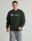 Felpe Champion CREWNECK SWEATSHIRT Verde Felpe Uomo - 2