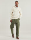 Dickies OAKPORT QUARTER ZIP Sweatshirt Weiß Herren Sweatshirts - 2