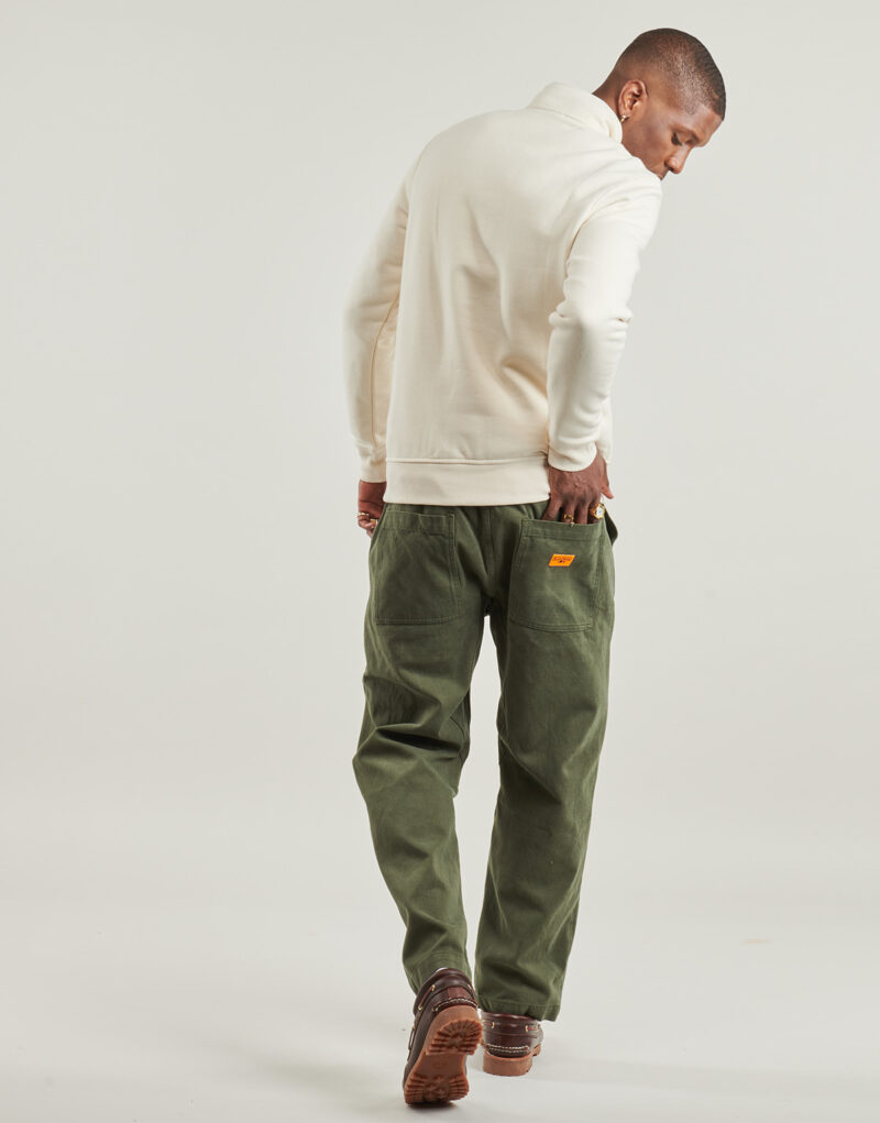 Dickies OAKPORT QUARTER ZIP Sweatshirt Weiß Herren Sweatshirts - 4