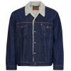 Giacca in jeans uomo Levis  TYPE 3 SHERPA TRUCKER  Marine Levis 5401187354613