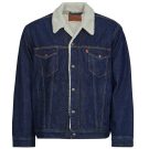 Giacca in jeans Levis TYPE 3 SHERPA TRUCKER Marine Giacche in jeans Uomo - 1