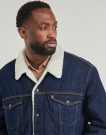 Giacca in jeans Levis TYPE 3 SHERPA TRUCKER Marine Giacche in jeans Uomo - 5