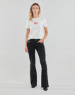 Jeans Bootcut Diesel 1969 D-EBBEY Nero Jeans Bootcut Donna - 2