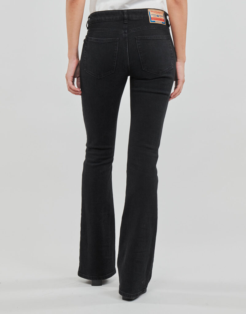 Jeans Bootcut Diesel 1969 D-EBBEY Nero Jeans Bootcut Donna - 4
