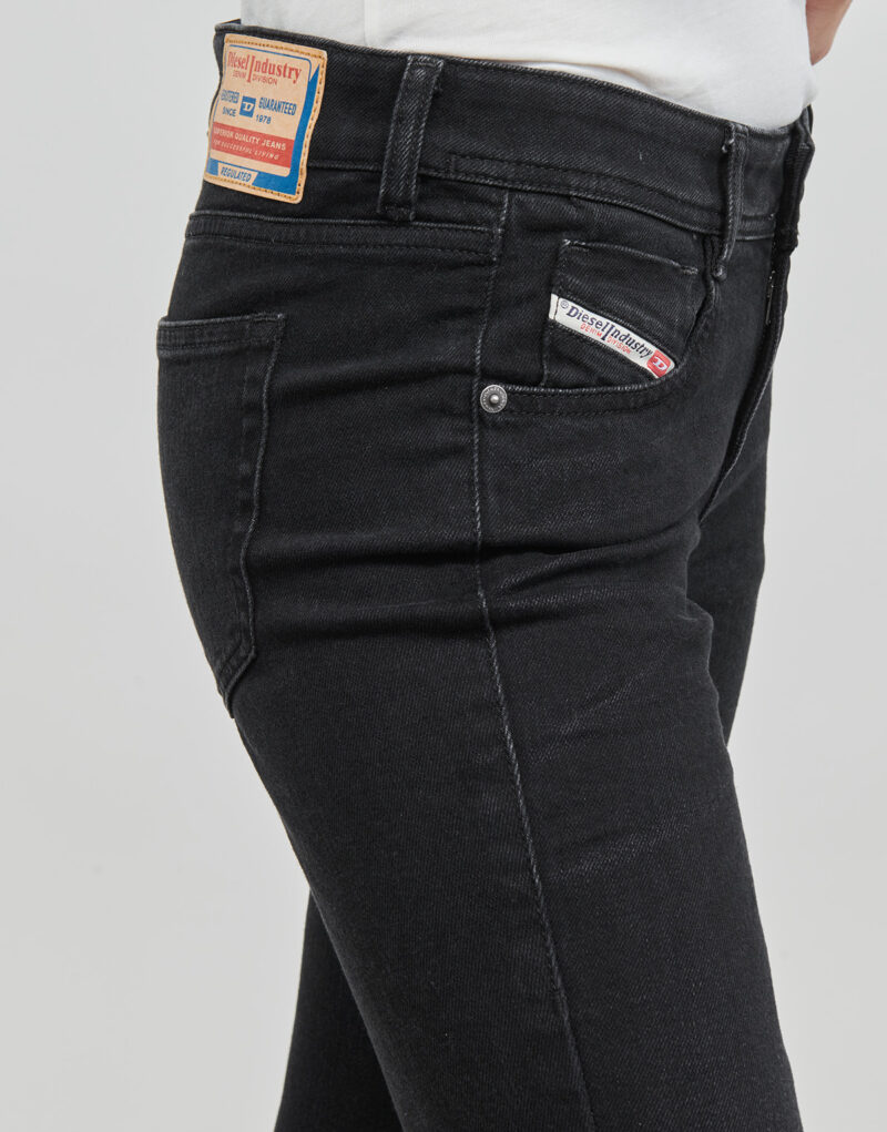 Jeans Bootcut Diesel 1969 D-EBBEY Nero Jeans Bootcut Donna - 5