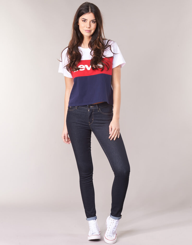 Jeans skynny Levis 711 SKINNY Blu Jeans skynny Donna - 2