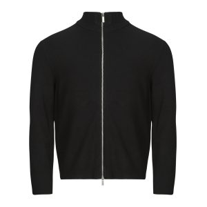 Maglione uomo Selected  SLHTELLERFN RELAXED FZ  Nero Selected 5715730847089