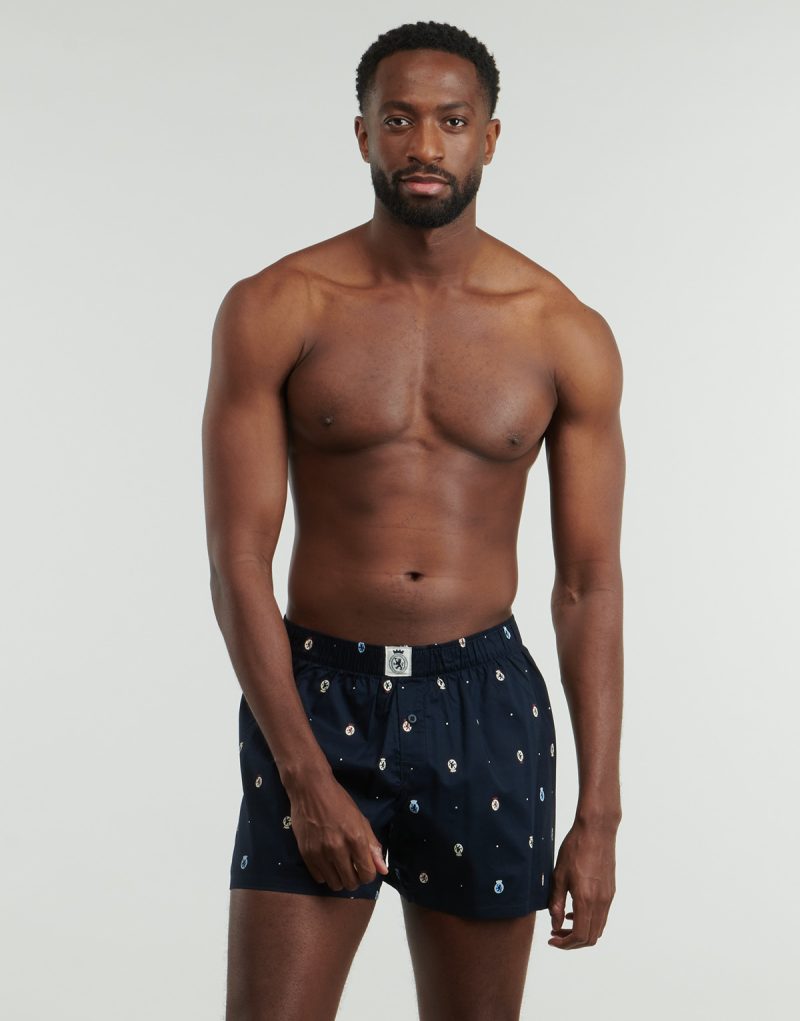 Mutande uomo Tommy Hilfiger SINGLE WOVEN BOXER Marine Mutande uomo Uomo - 2
