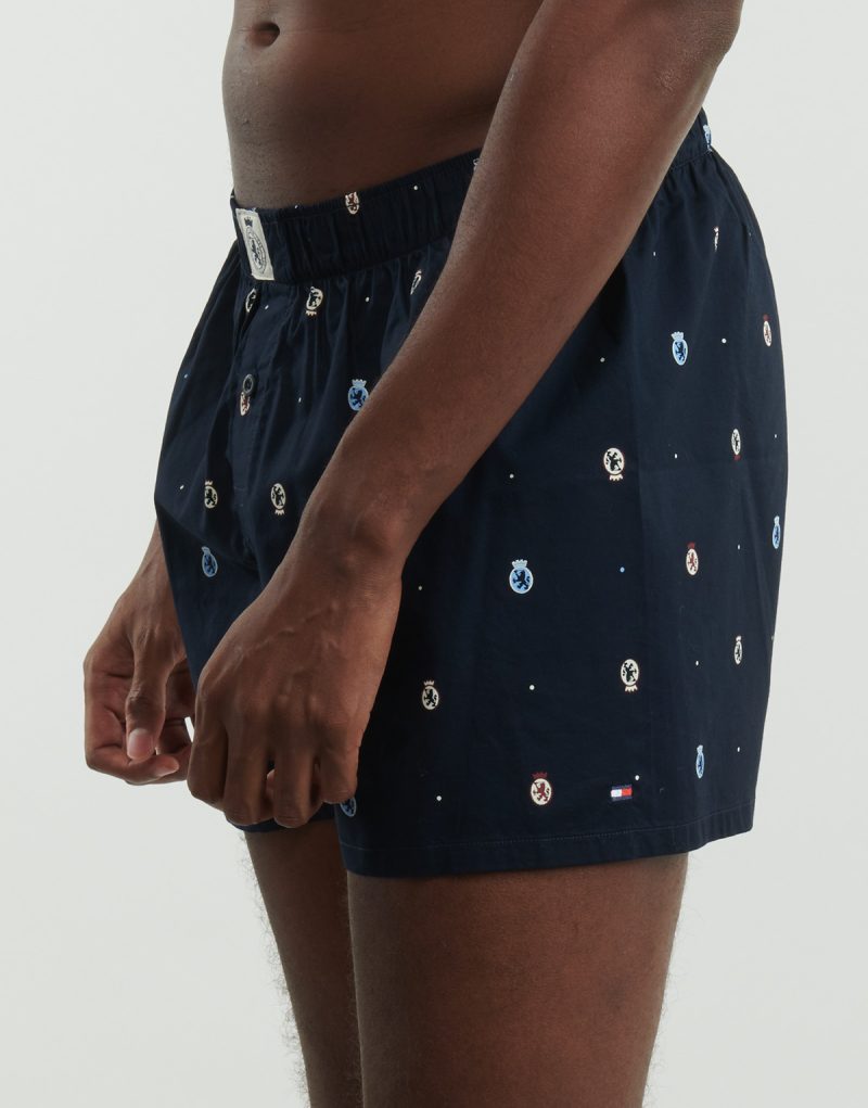 Mutande uomo Tommy Hilfiger SINGLE WOVEN BOXER Marine Mutande uomo Uomo - 3
