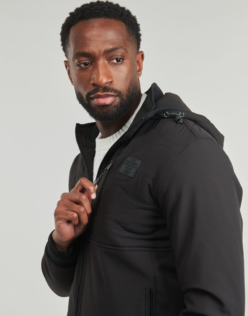Parka Deeluxe FLAY Nero Parka Uomo - 5