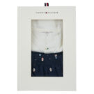 Completi pigiami Tommy Hilfiger LS WOVEN HENLEY PJ SET - BOXED Marine Completi pigiami Uomo - 6
