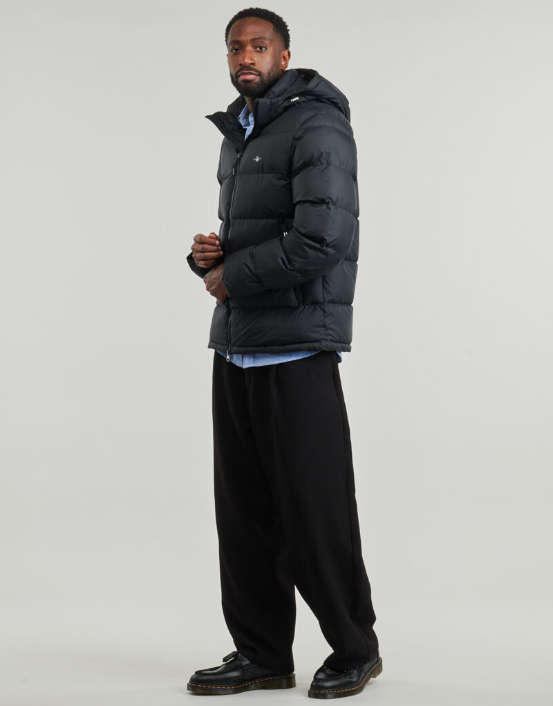 Daunenjacke Gant ACTIVE CLOUD JACKET Schwarze Herren-Daunenjacke - 3