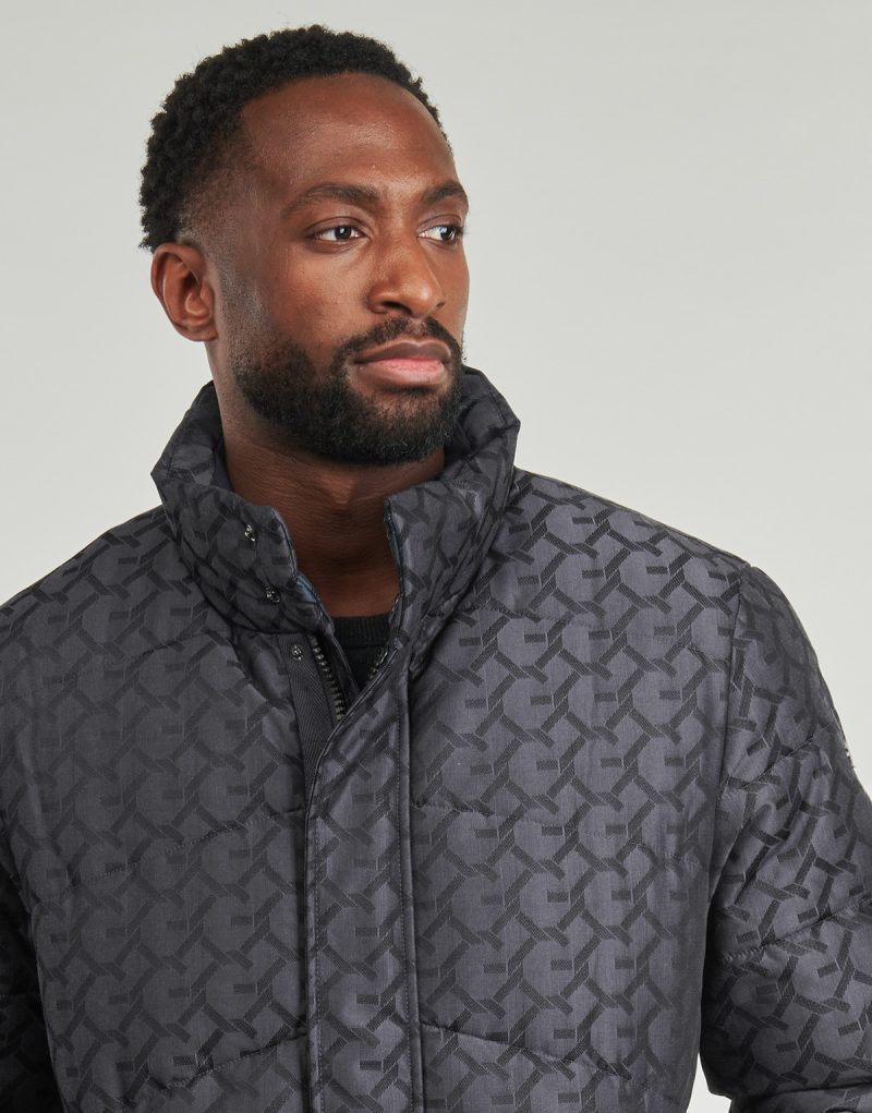 Doudoune Guess G CHAIN ​​​​PUFFA JACKET Doudounes Homme Marine - 5