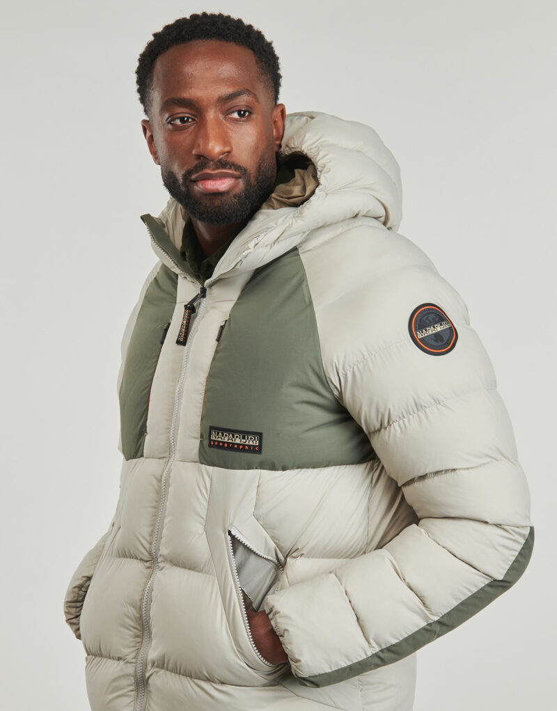 Napapijri MOESA Beige Daunenjacke Herren Daunenjacken - 5