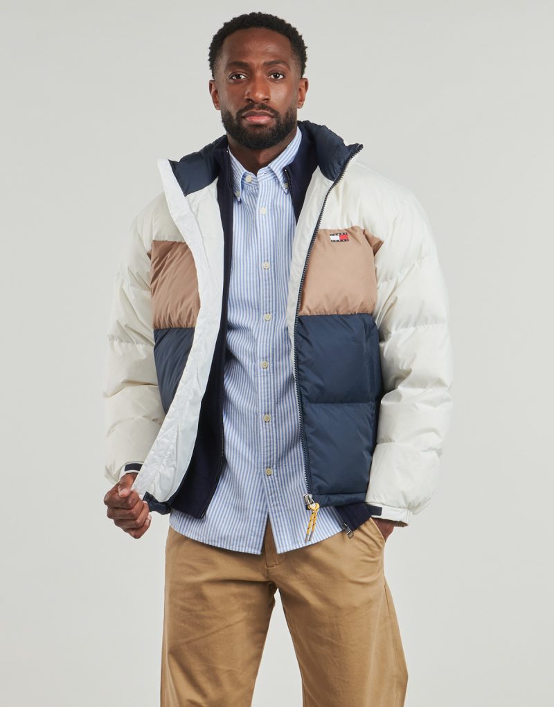 Piumino Tommy Jeans TJM ALASKA DOWN CLBK PUFFER Multicolore Piumini Uomo - 2