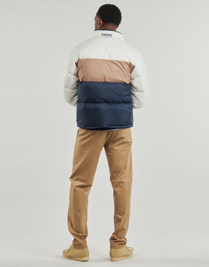 Piumino Tommy Jeans TJM ALASKA DOWN CLBK PUFFER Multicolore Piumini Uomo - 4
