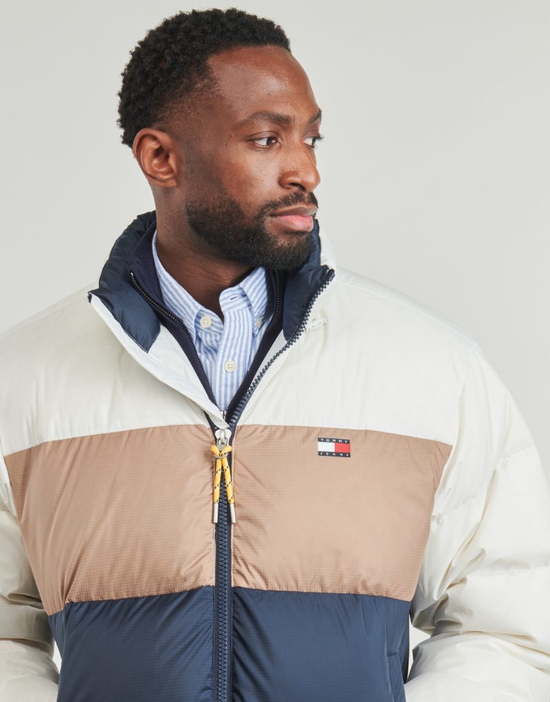 Piumino Tommy Jeans TJM ALASKA DOWN CLBK PUFFER Multicolore Piumini Uomo - 5