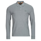 Polo maniche lunghe  BOSS  Passerby  Grigio -  Polo maniche lunghe Uomo - 1