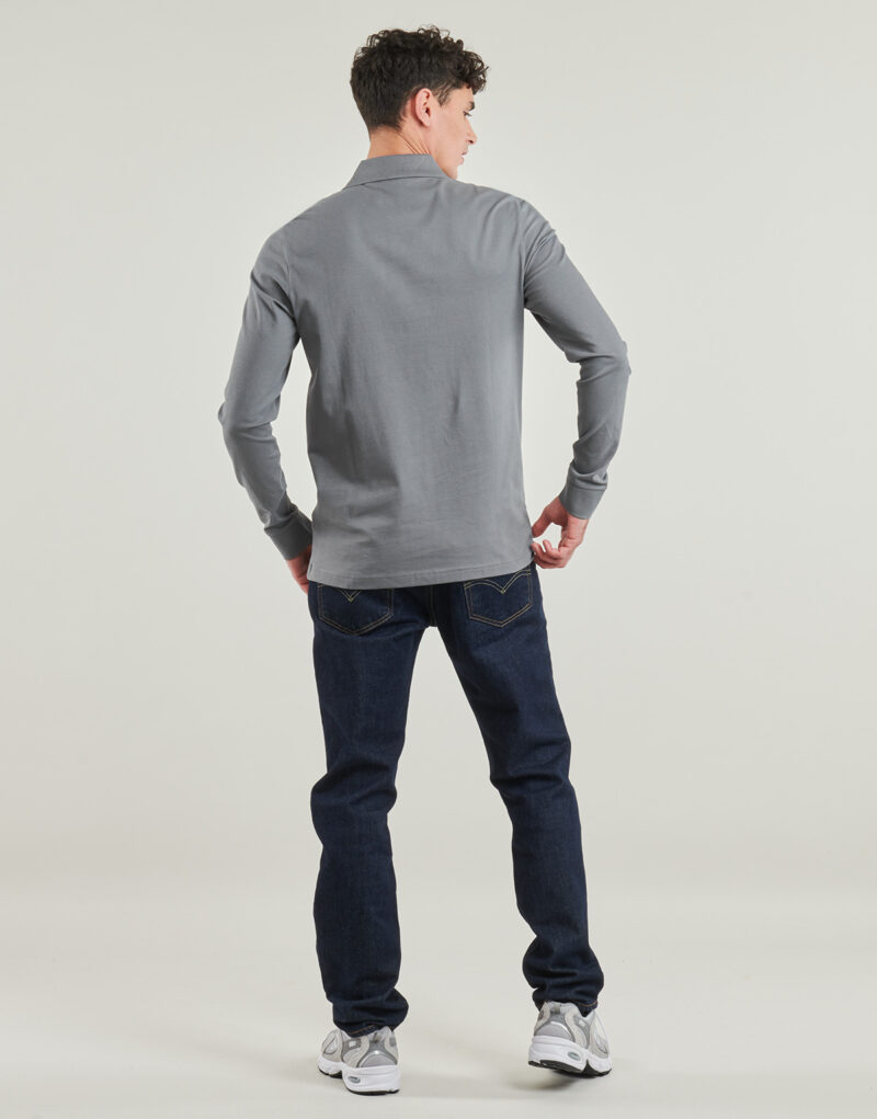 Polo maniche lunghe  BOSS  Passerby  Grigio -  Polo maniche lunghe Uomo - 4