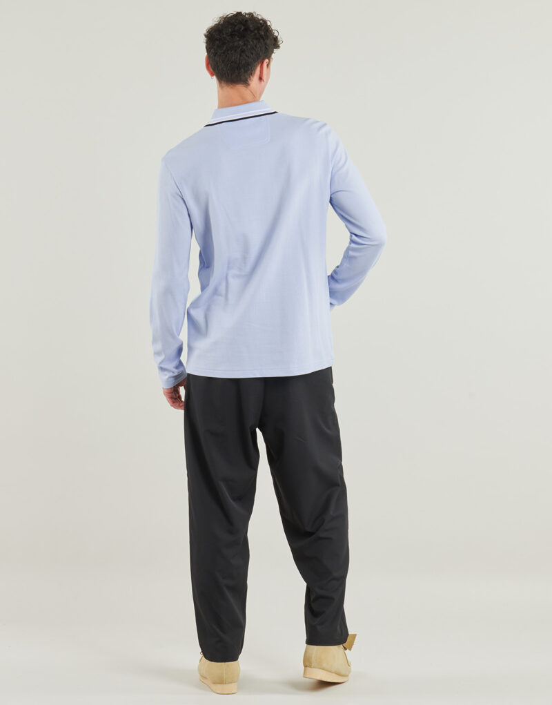 Polo maniche lunghe  BOSS  Plisy  Blu -  Polo maniche lunghe Uomo - 4