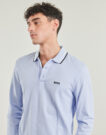 Polo maniche lunghe  BOSS  Plisy  Blu -  Polo maniche lunghe Uomo - 5