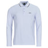 Polo maniche lunghe uomo BOSS  Plisy  Blu BOSS 4063548975595
