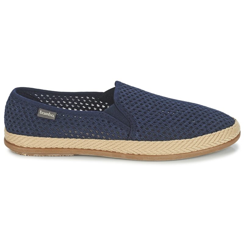 Bamba By Victoria COPETE ELASTICO REJILLA TRENZA Blu Espadrillas Uomo - 2