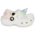 Crocs Classic IAM Rainbow UnicornCgT Beige Sabots Enfant - 2