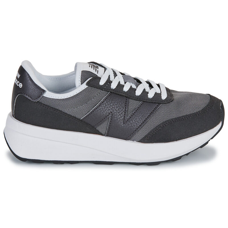 New Balance 370 Nero Sneakers Bambino - 2