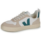 Veja Kleine wei&szlig;e V-10-Sneaker f&uuml;r Kinder - Gr&ouml;&szlig;e 4