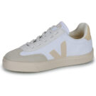 Veja Kleine wei&szlig;e Volleyball-Sneaker f&uuml;r Kinder - Gr&ouml;&szlig;e 4