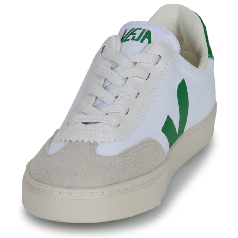 Veja Kleine wei&szlig;e Volleyball-Sneaker f&uuml;r Kinder - Gr&ouml;&szlig;e 3