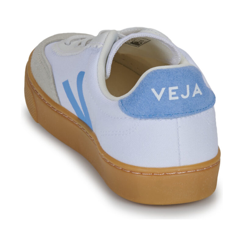 Veja Kleine wei&szlig;e Volleyball-Sneaker f&uuml;r Kinder - Gr&ouml;&szlig;e 5