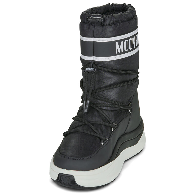 Moon Boot MB MOON247 POLAR WP Schwarze Herren-Schneestiefel - Gr&ouml;&szlig;e 3