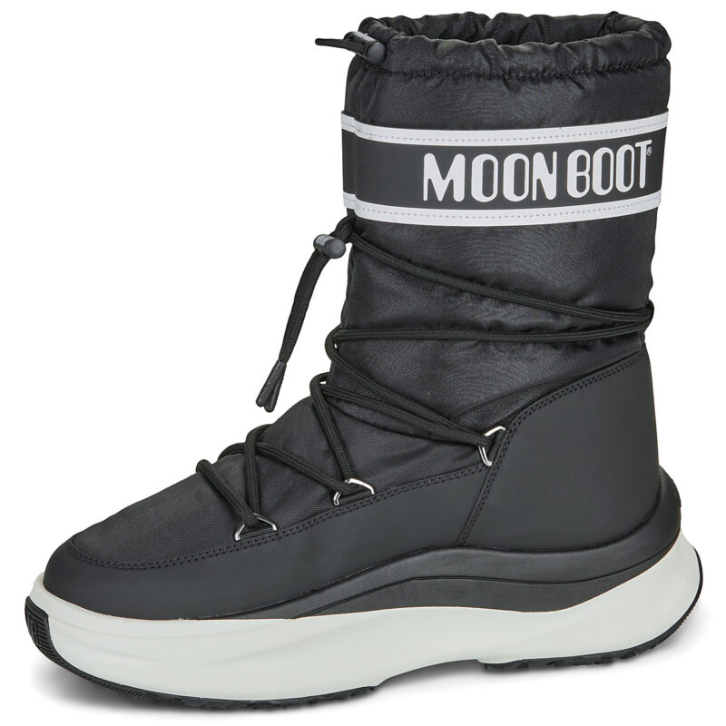Moon Boot MB MOON247 POLAR WP Schwarze Herren-Schneestiefel - Gr&ouml;&szlig;e 4