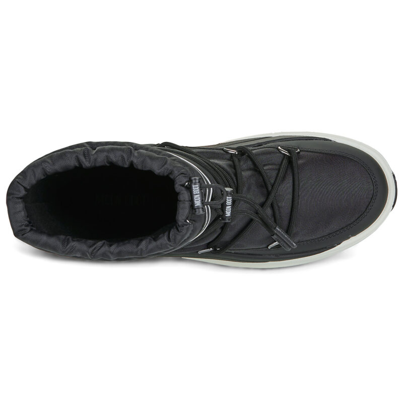 Moon Boot MB MOON247 POLAR WP Schwarze Herren-Schneestiefel - Gr&ouml;&szlig;e 6