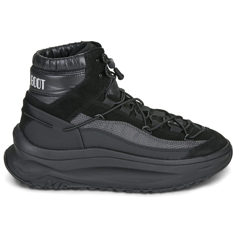 Moon Boot MB MOON247 XLACE MID Nero Scarpe da neve Uomo - 2