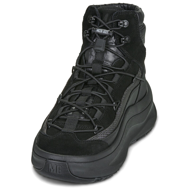 Moon Boot MB MOON247 XLACE MID Nero Scarpe da neve Uomo - 3
