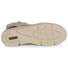 Rieker N5931-62 Beige Sneakers alte Donna - 7