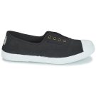 Victoria INGLESA ELASTIC TINTADA Black Low Sneakers Women - 2