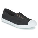 Victoria INGLESA ELASTIC TINTADA Black Low Sneakers Women - 1