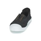Victoria INGLESA ELASTIC TINTADA Black Low Sneakers Women - 3