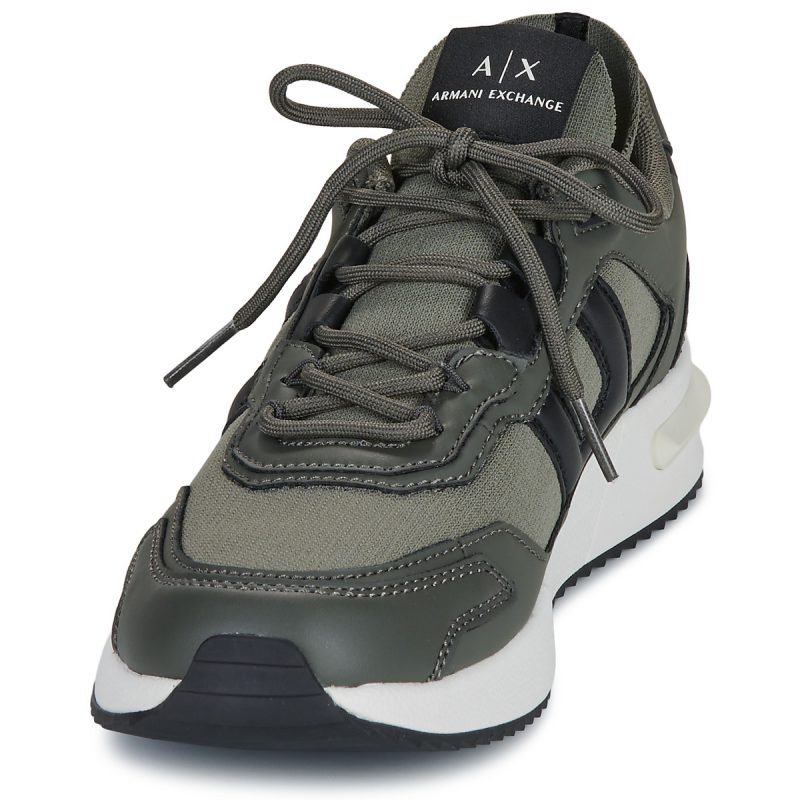 Armani Exchange DUSSELDORF KNIT Kaki Sneakers Uomo - 3