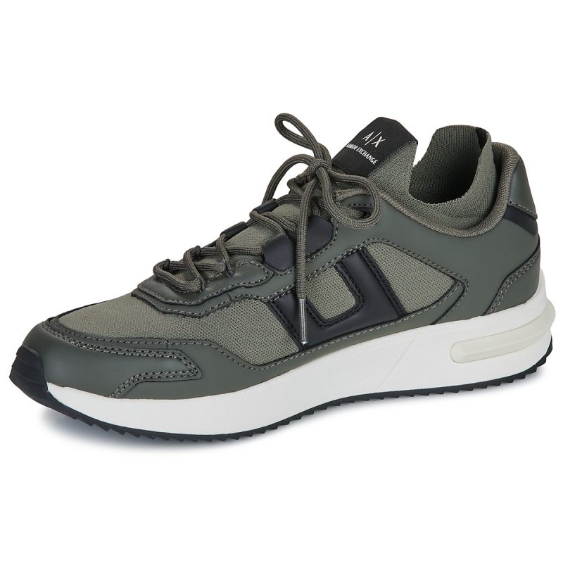 Armani Exchange DUSSELDORF KNIT Kaki Sneakers Uomo - 4
