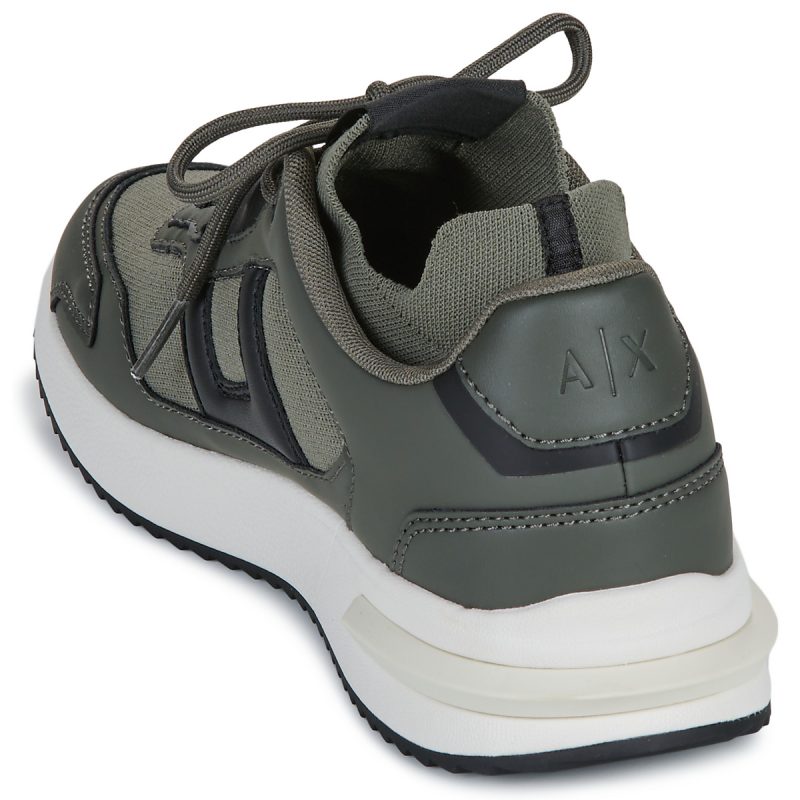 Armani Exchange DUSSELDORF KNIT Kaki Sneakers Uomo - 5