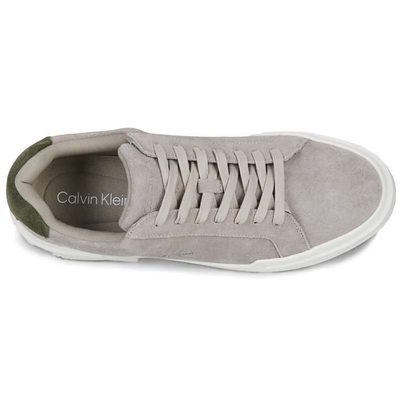Calvin Klein Jeans Chunky Cupsole Lace-Up Beige Men's Sneakers - 6