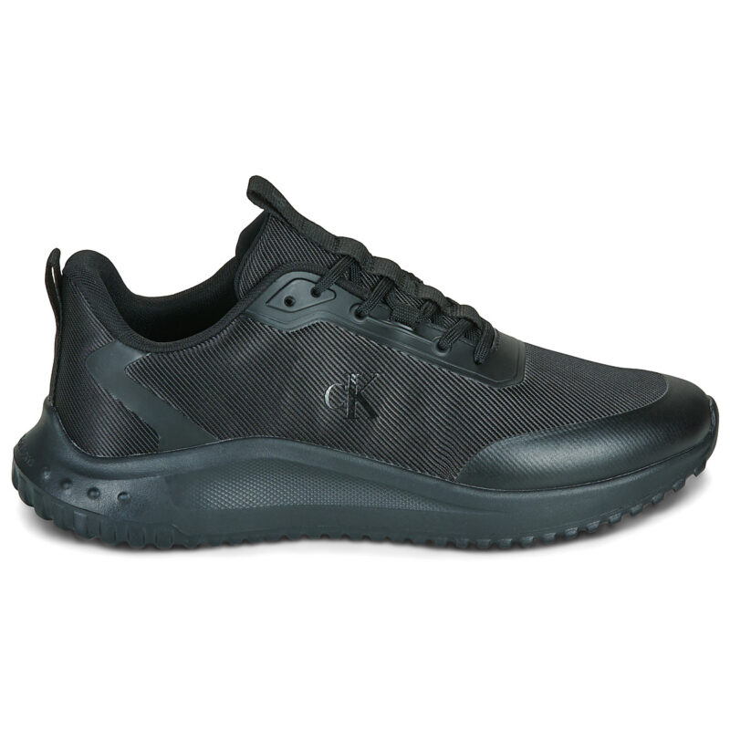 Calvin Klein Jeans EVA RUNNER LACE UP MAT MIX Nero Sneakers Uomo - 2